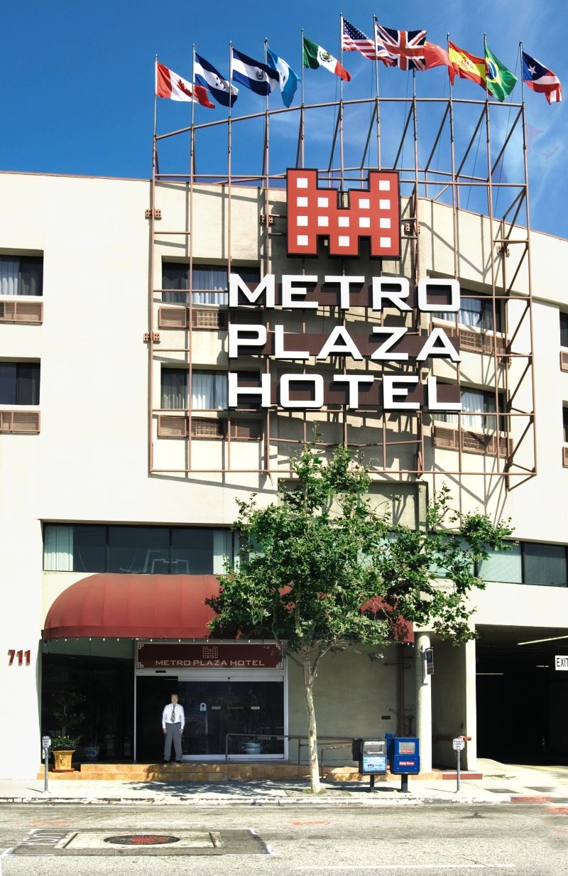 Metro Plaza Hotel Los Angeles Exterior photo